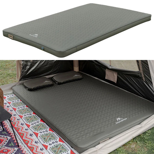 Self-inflating Mattress Inflatable Mattress 10CM Air Mattress Tourist 16D Stretch Sponge Sleeping Mat Camping Mat Tent Mattress
